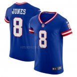 Camiseta NFL Elite New York Giants Daniel Jones Classic Vapor Azul