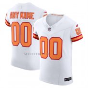 Camiseta NFL Elite Tampa Bay Buccaneers Vapor F.U.S.E. Personalizada Blanco