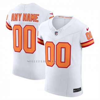 Camiseta NFL Elite Tampa Bay Buccaneers Vapor F.U.S.E. Personalizada Blanco