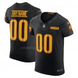 Camiseta NFL Elite Washington Commanders Alterno Vapor F.U.S.E. Personalizada Negro