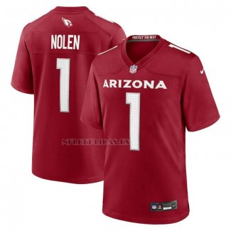 Camiseta NFL Game Arizona Cardinals Walter Nolen 2025 NFL Draft Rojo