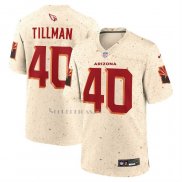 Camiseta NFL Game Arizona Rojos Pat Tillman 2025 Rivalries Collection Retired Crema