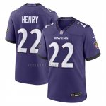 Camiseta NFL Game Baltimore Ravens Derrick Henry Violeta1