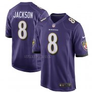Camiseta NFL Game Baltimore Ravens Lamar Jackson Violeta