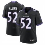 Camiseta NFL Game Baltimore Ravens Ray Lewis Jugador Alterno Retired Negro