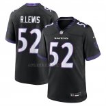 Camiseta NFL Game Baltimore Ravens Ray Lewis Jugador Alterno Retired Negro