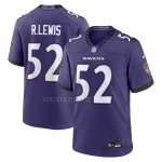 Camiseta NFL Game Baltimore Ravens Ray Lewis Jugador Retired Violeta
