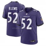 Camiseta NFL Game Baltimore Ravens Ray Lewis Jugador Retired Violeta