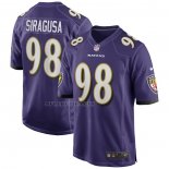 Camiseta NFL Game Baltimore Ravens Tony Siragusa Retired Violeta