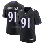 Camiseta NFL Game Baltimore Ravens Trey Hendrickson Alterno Negro