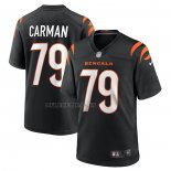 Camiseta NFL Game Cincinnati Bengals Jackson Carman Negro