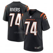 Camiseta NFL Game Cincinnati Bengals Jalen Rivers Negro