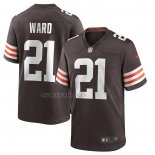 Camiseta NFL Game Cleveland Browns Denzel Ward Marron