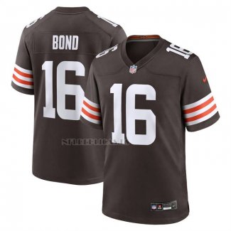 Camiseta NFL Game Cleveland Browns Isaiah Bond Marron