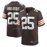 Camiseta NFL Game Cleveland Browns Kahlef Hailassie Marron