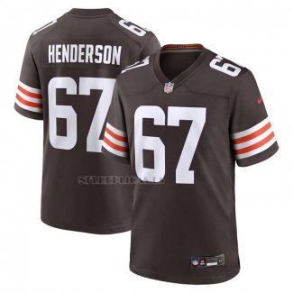 Camiseta NFL Game Cleveland Browns Ladarius Henderson Marron
