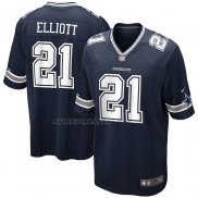 Camiseta NFL Game Dallas Cowboys Ezekiel Elliott Azul