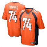 Camiseta NFL Game Denver Broncos Ben Powers Naranja