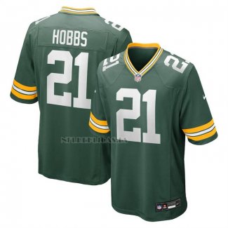 Camiseta NFL Game Green Bay Packers Nate Hobbs Verde
