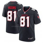 Camiseta NFL Game Houston Texans Jayden Higgins Azul