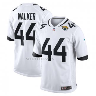 Camiseta NFL Game Jacksonville Jaguars Travon Walker 2022 NFL Draft Pick Blanco