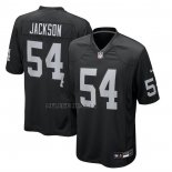 Camiseta NFL Game Las Vegas Raiders Brennan Jackson Negro