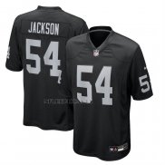 Camiseta NFL Game Las Vegas Raiders Brennan Jackson Negro