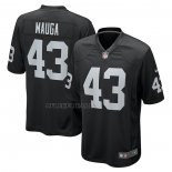 Camiseta NFL Game Las Vegas Raiders Kanai Mauga Negro