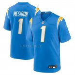 Camiseta NFL Game Los Angeles Chargers Akheem Mesidor 2026 Azul