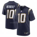 Camiseta NFL Game Los Angeles Chargers Justin Herbert Alterno Super Chargers Azul