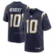Camiseta NFL Game Los Angeles Chargers Justin Herbert Alterno Super Chargers Azul