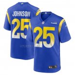 Camiseta NFL Game Los Angeles Rams Quindell Johnson Azul