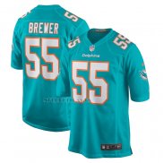 Camiseta NFL Game Miami Dolphins Aaron Brewer Verde