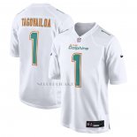 Camiseta NFL Game Miami Dolphins Tua Tagovailoa Fashion Blanco