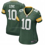Camiseta NFL Game Mujer Green Bay Packers Jordan Love Verde