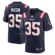 Camiseta NFL Game New England Patriots Ben Mason Azul