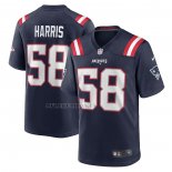 Camiseta NFL Game New England Patriots Marcus Harris Azul
