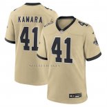 Camiseta NFL Game New Orleans Saints Alvin Kamara Alterno Oro