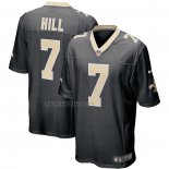 Camiseta NFL Game New Orleans Saints Taysom Hill Negro