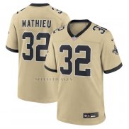 Camiseta NFL Game New Orleans Saints Tyrann Mathieu Alterno Oro