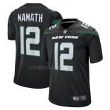 Camiseta NFL Game New York Jets Joe Namath Retired Negro