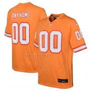 Camiseta NFL Game Nino Tampa Bay Buccaneers Retro Personalizada Naranja