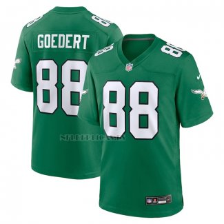 Camiseta NFL Game Philadelphia Eagles Dallas Goedert Alterno Verde