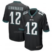 Camiseta NFL Game Philadelphia Eagles Randall Cunningham Retired Alterno Negro