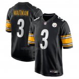 Camiseta NFL Game Pittsburgh Steelers Corliss Waitman Negro