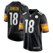 Camiseta NFL Game Pittsburgh Steelers Diontae Johnson Negro