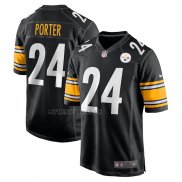 Camiseta NFL Game Pittsburgh Steelers Joey Porter Jr. 2023 NFL Draft Pick Negro