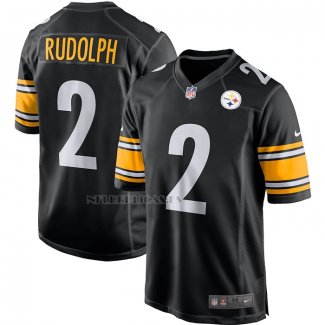 Camiseta NFL Game Pittsburgh Steelers Mason Rudolph Negro