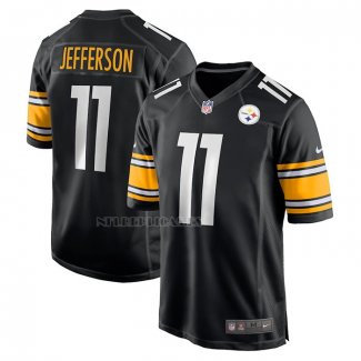 Camiseta NFL Game Pittsburgh Steelers Van Jefferson Negro