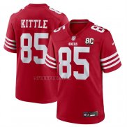Camiseta NFL Game San Francisco 49ers George Kittle 80 Aniversario Rojo